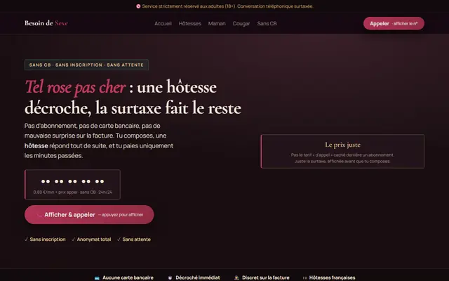 Capture d'écran de Besoin de Sexe
