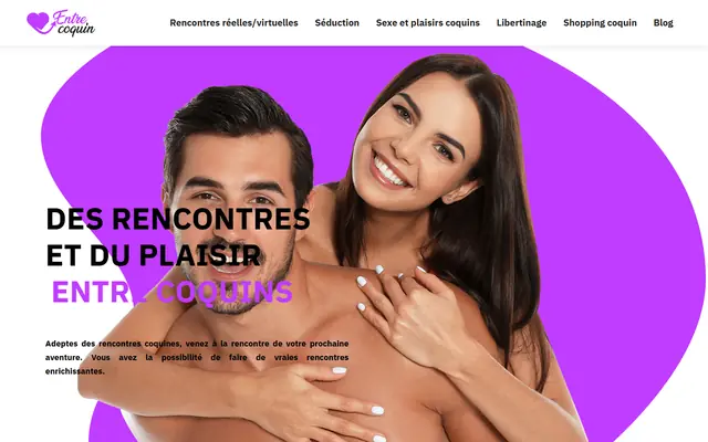 Capture d'écran de Entre Coquin