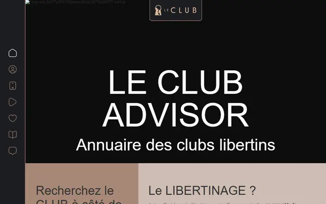 Capture d'écran de Le Club Advisor