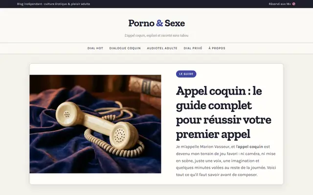 Capture d'écran de Porno et Sexe