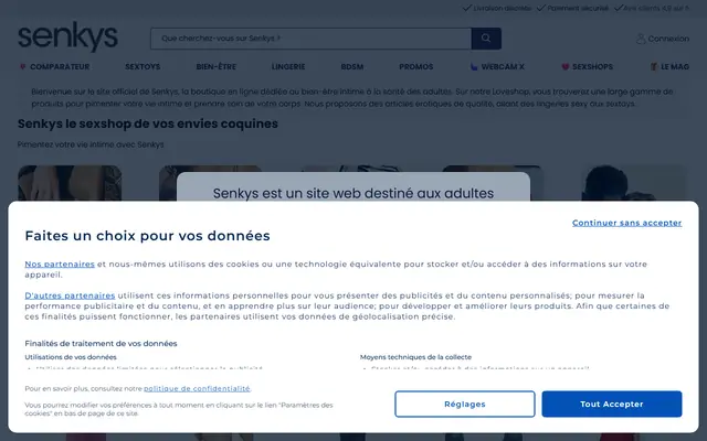 Capture d'écran de Senkys