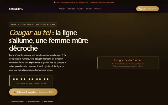 Capture d'écran de Sensuelle 59
