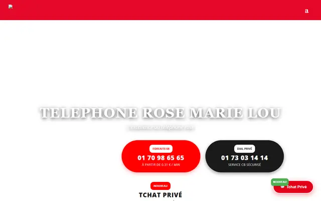Capture d'écran de Téléphone Rose Marie Lou